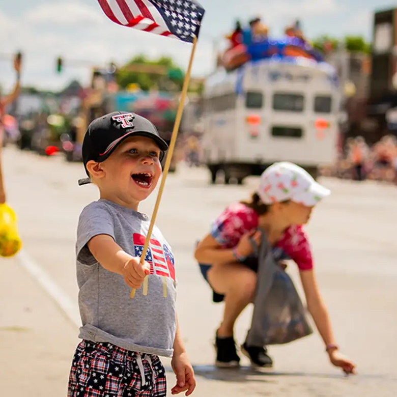 Celebrating the Fourth of July in Cody, Wyoming