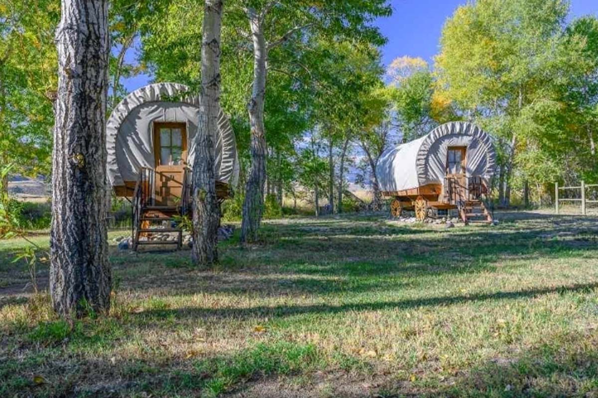covered wagons