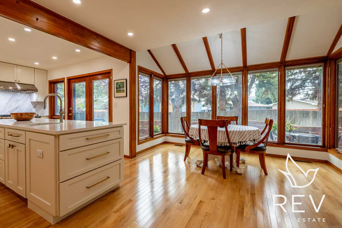Professional real estate photography of a Cody Wyoming home for sale